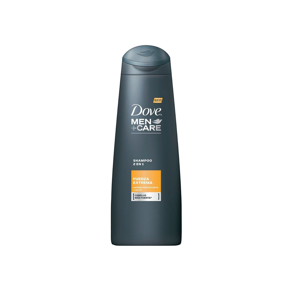 Dove Men Care Shampoo Fuerza Extrema Cafeina Fortificante Calcio