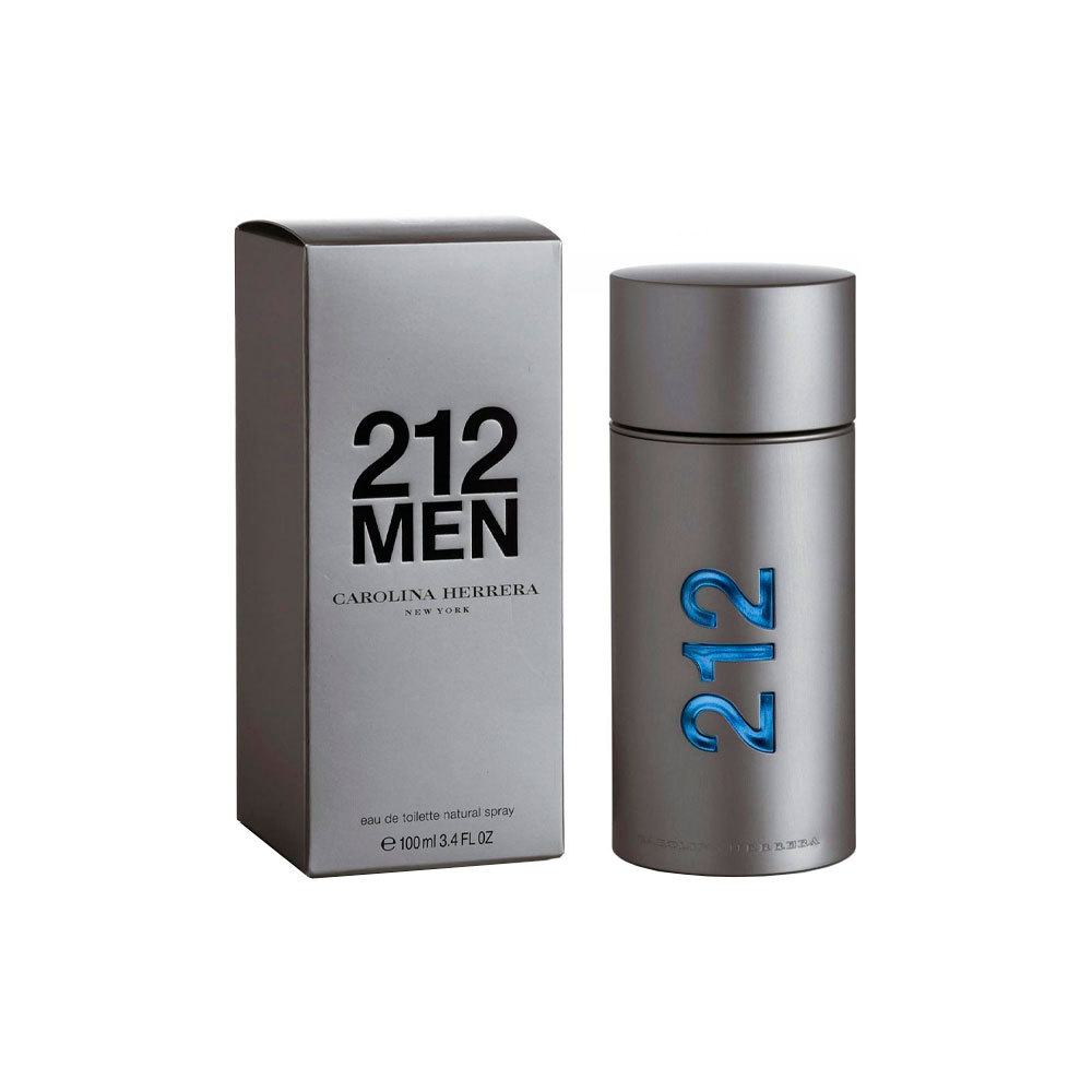 Carolina Herrera 212 MEN EDT SPRAY 100ML 3.4OZ NEW, grey, 126544