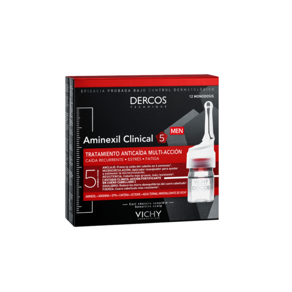 DERCOS AMINEXIL CLINICAL 5 MEN AMPOLLAS X 12U