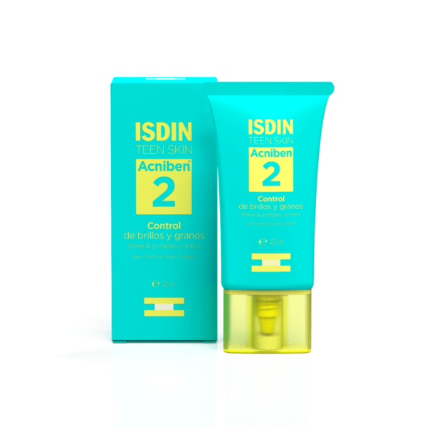 ISDIN ACNIBEN TEEN SKIN  CONTROL DE BRILLOS Y GRANOS CREMA 40ML