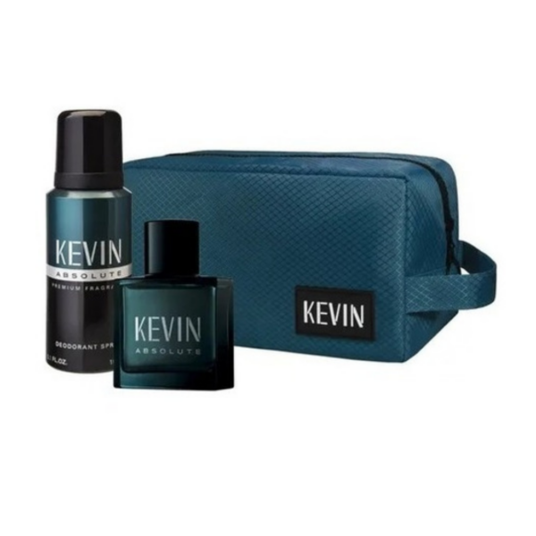 KEVIN ABSOLUT SET EDT 60ML + DEO + NECESER
