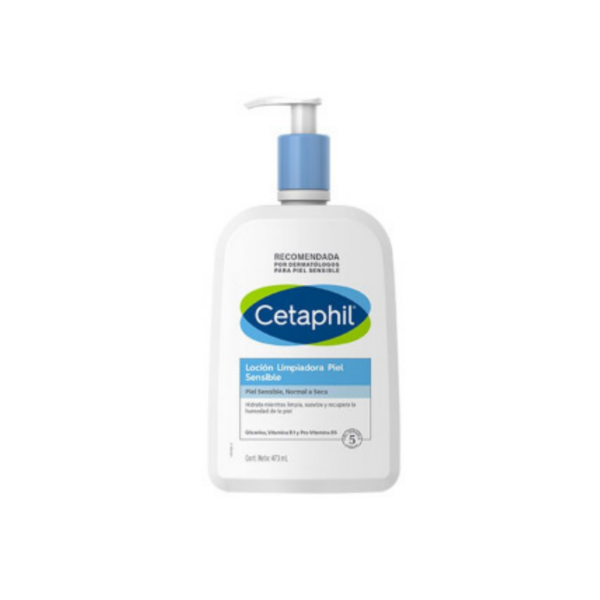 CETAPHIL LOCION DE LIMPIEZA PIEL SENSIBLE 120 ML
