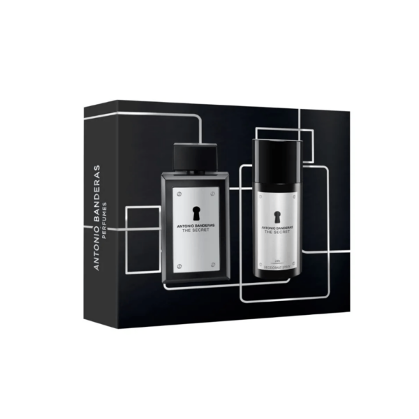 ANTONIO BANDERAS COFRE THE SECRET MEN EDT100 ML + DEO 150 ML