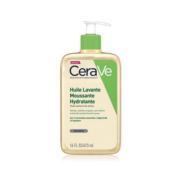 CERAVE LIMPIADOR EN ACEITE ESPUMOSO HIDRATANTE 473ML