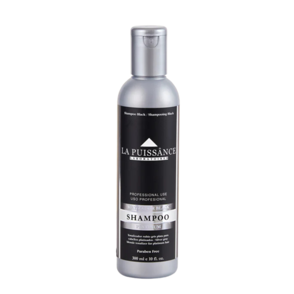 LA PUISSANCE MATIZADOR BLACK PLATINUM SHAMPOO 300ML