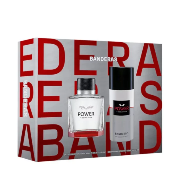 ANTONIO BANDERAS POWER OF SEDUCTION EDT SPRAY 100 ML + DEO SPRAY 150 ML