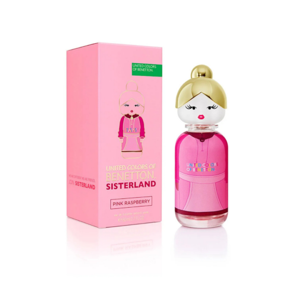 BENETTON SISTERLAN PINK RASPBERRY EDT  80 ML