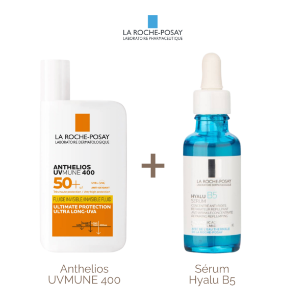 LA ROCHE COMBO  HYALU B5 +  UVMUNE  FLUIDO