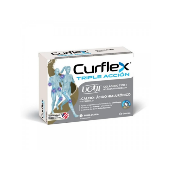 CURFLEX TRIPLE ACCION COM x 30