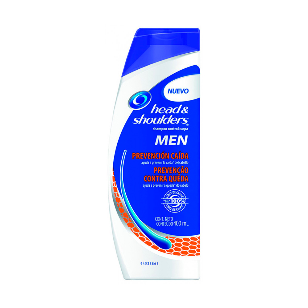 Head Shoulders H S Shampoo Control Caspa Men Prevencion Caida Cabello 400ml 400 Ml MEBA Mutual